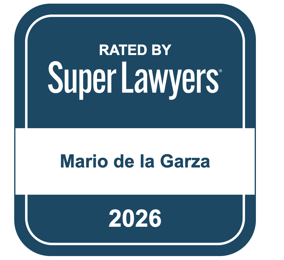 SuperLawyers Mario de la Garza 2026